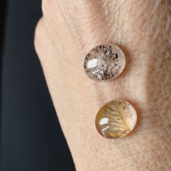 Semi-precious Gemstones Rutile Quarts, Dendronic Quarts, and Amitrine - Picture 8 of 12